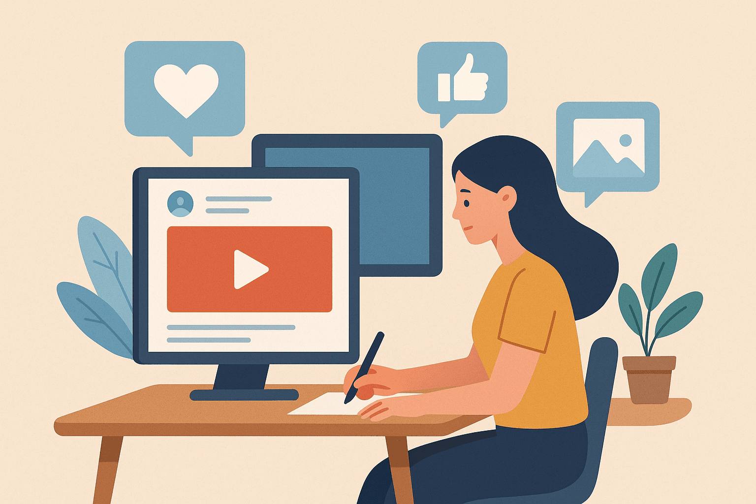 Sotsiaalmeedia sisu loomine: kuidas alustada niinimetatud tühjalt lehelt